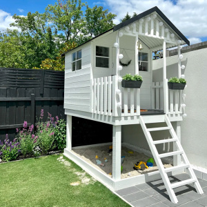 防腐木别墅庭院小木屋户外组装花园遮阳凉亭全定制儿童实木房子