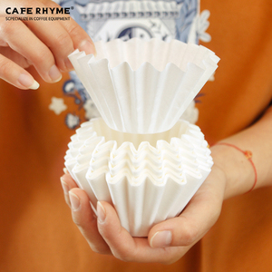 蛋糕咖啡滤纸滤杯过滤纸手冲滴滤家用蛋挞碗型蛋糕折纸杯波纹滤纸