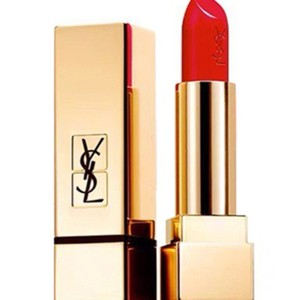ysl  yves  saint  laurent方管口红n°103血橙色