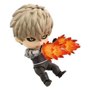 现货一拳超人手办575#琦玉645#杰诺斯q版可动换脸粘土人动漫模m