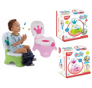 儿童音乐尿盆幼儿座便器坐便椅婴儿马桶粉色绿色