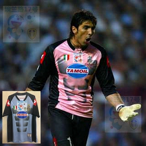 复古02-03尤文图斯球衣门将1号布冯守门员juventus祖云达斯足球服