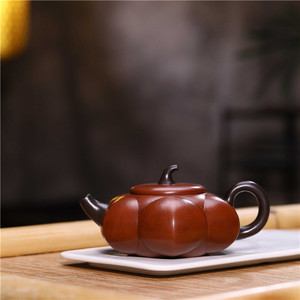 宜兴紫砂壶名家顾景舟纯手工原矿茶壶茶具套装南瓜壶家用大小容量