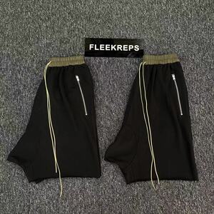 正确版本 fear of god 第四季拉链短裤 fog高街美潮流 休闲五分裤