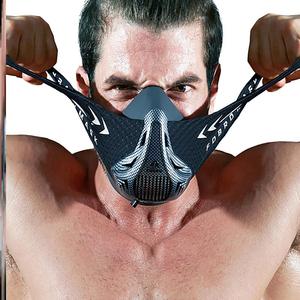 阻氧面罩跑步登山呼吸口罩男健身无氧低氧训练肺活量有氧神器运动