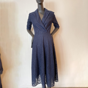 maryling玛俪琳连衣裙国内代购正品女装拼色西装领短袖a1ba65380