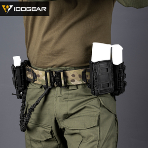 小钢蝎 2英寸战术腰带 一体式molle双层腰封cobra进口眼镜蛇扣