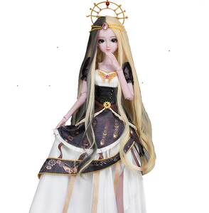 叶罗丽娃娃60厘米情公主契约白光莹衣服鞋子礼盒套装女孩玩具