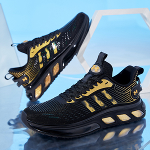 早安德玛领跑男鞋青年训练飞织运动休闲鞋男爆米花软底轻便跑步鞋