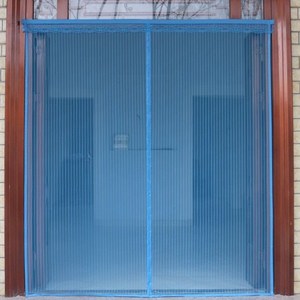 男童沙窗门帘磁性防蚊门帘商铺自动闭合大门口办公室厨房间门市