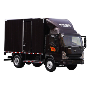 1:24原厂中国重汽海西 homan 豪曼先锋厢式轻卡合金卡车模型