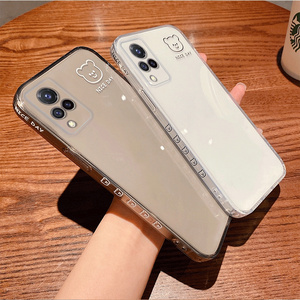 直边透明vivos9手机壳软胶防摔外壳vivo全包镜头保护套s9可爱卡通小熊