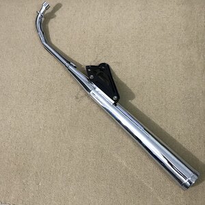 适用本田win100鹰仔100飞鹰100排气管消声器排气筒烟筒摩托车配件