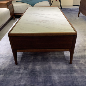 摩卡生活实木斯文漆木茶几客厅家具功夫茶桌台长方形简约