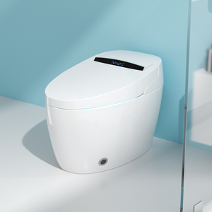 欧罗芬智能马桶一体全自动翻盖语音控制家用陶瓷坐便器无水压限制