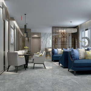 冠珠瓷砖gf/ma80333凯罗地浅灰现代极简流行风商场同款