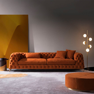 debrahs黛柏睿客厅套餐茶几 边几 圆塌 四人位沙发现代简约