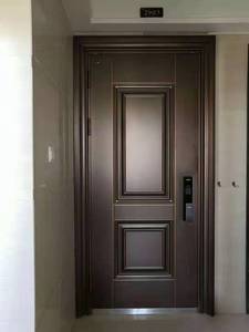 奢曼装甲门高端定制防盗防火防撬防锯锁头铸铝工艺安全门定制