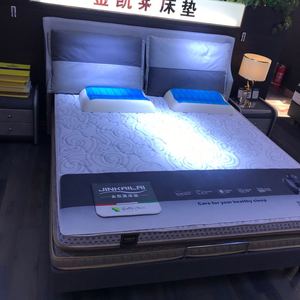 金凯莱布艺床软包床婚床储物床现代主卧懒人小户型简约舒适双人床