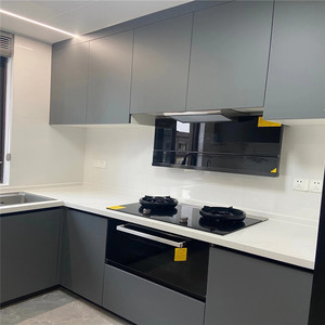 方太柏厨定制橱柜健康环保实木颗粒板品质奢华型 时光印橡boss灰