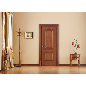 华鹤木门实木复合门全屋定制商场同款地暖专用卧室门烤漆门w-h204