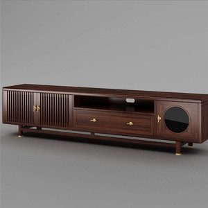 赖氏家具东辰系列电视柜 laishi新中式木质电视柜 现代高端轻奢