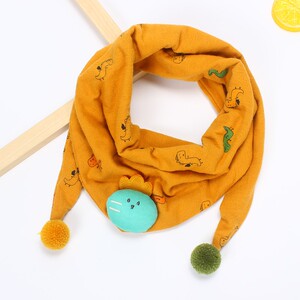 儿童三角巾围巾潮女孩