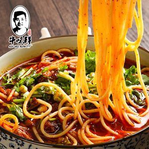 牛味鲜襄阳牛肉面牛杂面方便面豆腐海带湖北特产方便速食宵夜泡面