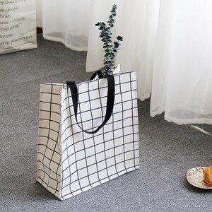 手拎上学拎包便利袋手提袋帆布女韩版漂亮迷你妈咪美术旅游