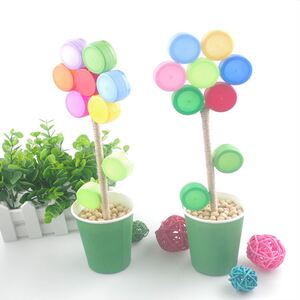 变废为宝手工制作小学生环保科学实验趣味瓶盖废物利用创新材料包