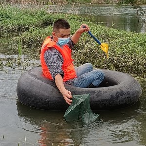 内轮胎船捕鱼双人