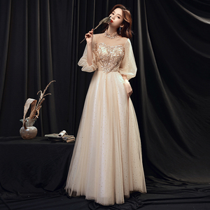 年会蓬蓬纱裙礼服