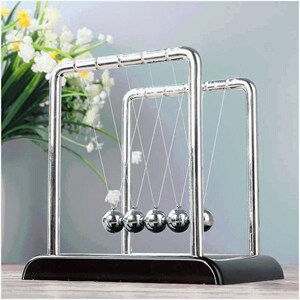 简约阻力平衡球牛顿摆球左右器生日礼物模型摇摆北珠子店铺锤