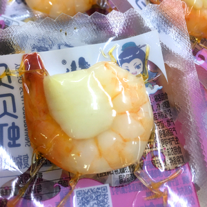 八鲜岛贝贝虾500g大连特产熟食海鲜吃货零食扇贝柱即食干贝海虾仁