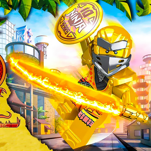 乐高moc幻影忍者十周年14季寇黄金劳埃德神龙大师凯人仔积木玩具