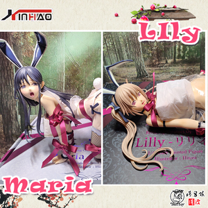 玛利亚莉莉美少女二次元兔女郎手办动漫丝带捆绑束缚国产优质摆件