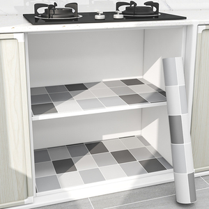 橱柜贴纸防水防油自粘柜子里面内翻新厨房厨柜里的专用防潮贴纸