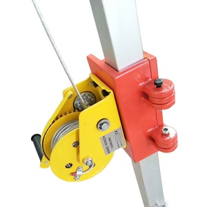 手摇绞盘小型卷扬机起重机钢丝绳手动绞车紧绳器汽车牵引葫芦吊机