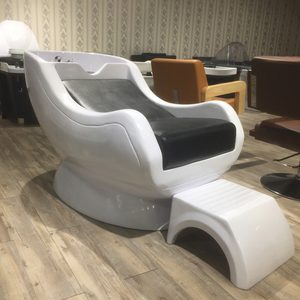 美发店网红理发店洗头床冲水床高档简约半躺坐式发廊直销厂家专用