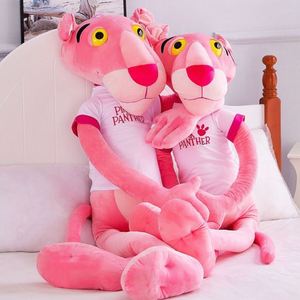 粉色豹子粉红豹公仔顽皮豹玩偶超大号抱枕毛绒玩具布娃娃生日礼物