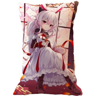 崩坏3抱枕二次元丽塔符华e德莉莎八重樱靠枕靠垫动漫枕头周边定制