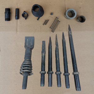 开山风镐配件g10g15垂体阻塞阀联接套导气罩阀组弹簧长短销气镐头