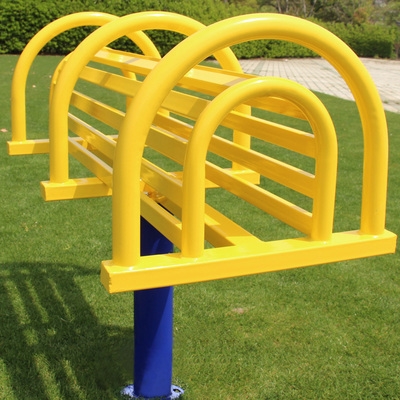 金龙健身器材户外路径室外健i身器小区锻炼设备下腰伸腰伸背器包