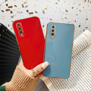 华为p20pro手机壳p2opr0新款直边电镀huaweip20p简约纯色男女olt潮牌