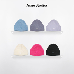 Acne Studios 男女同款 Face表情Pana笑脸冷帽针织帽羊毛毛线帽
