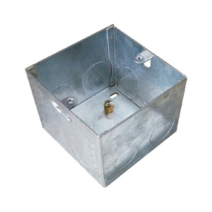 lesso联塑暗装穿筋86 75型开关铁线盒底盒暗盒接线盒原厂正品特惠