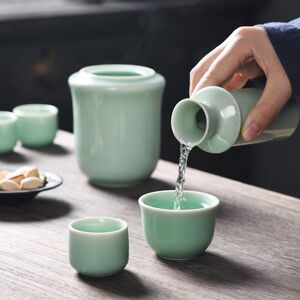 酒杯古风中国风古代敬酒杯黄酒杯小酒杯复古怀旧老式好看的酒杯