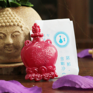 金光明沙慧律法师开光加持金刚明沙台湾文殊讲堂金刚砂瓶装袋装