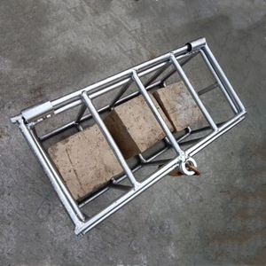 100方混凝土试块笼子同条件试块养护笼砼试块浸水钢筋养护笼加密