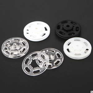 暗扣全透明走光塑料隐形子母扣女衬衫衬衣摁扣圆形儿童按扣